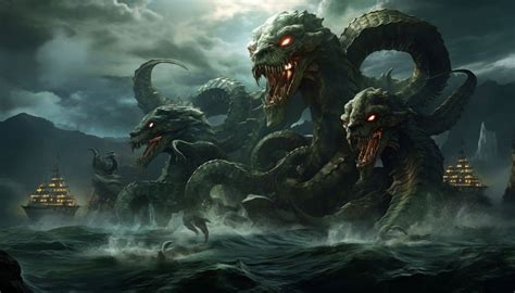 greek nine headed monster|The Hydra: Nine